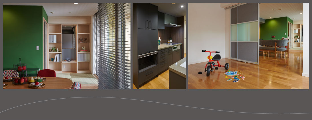 サンクタス鶴川台リノベーション（マンション）